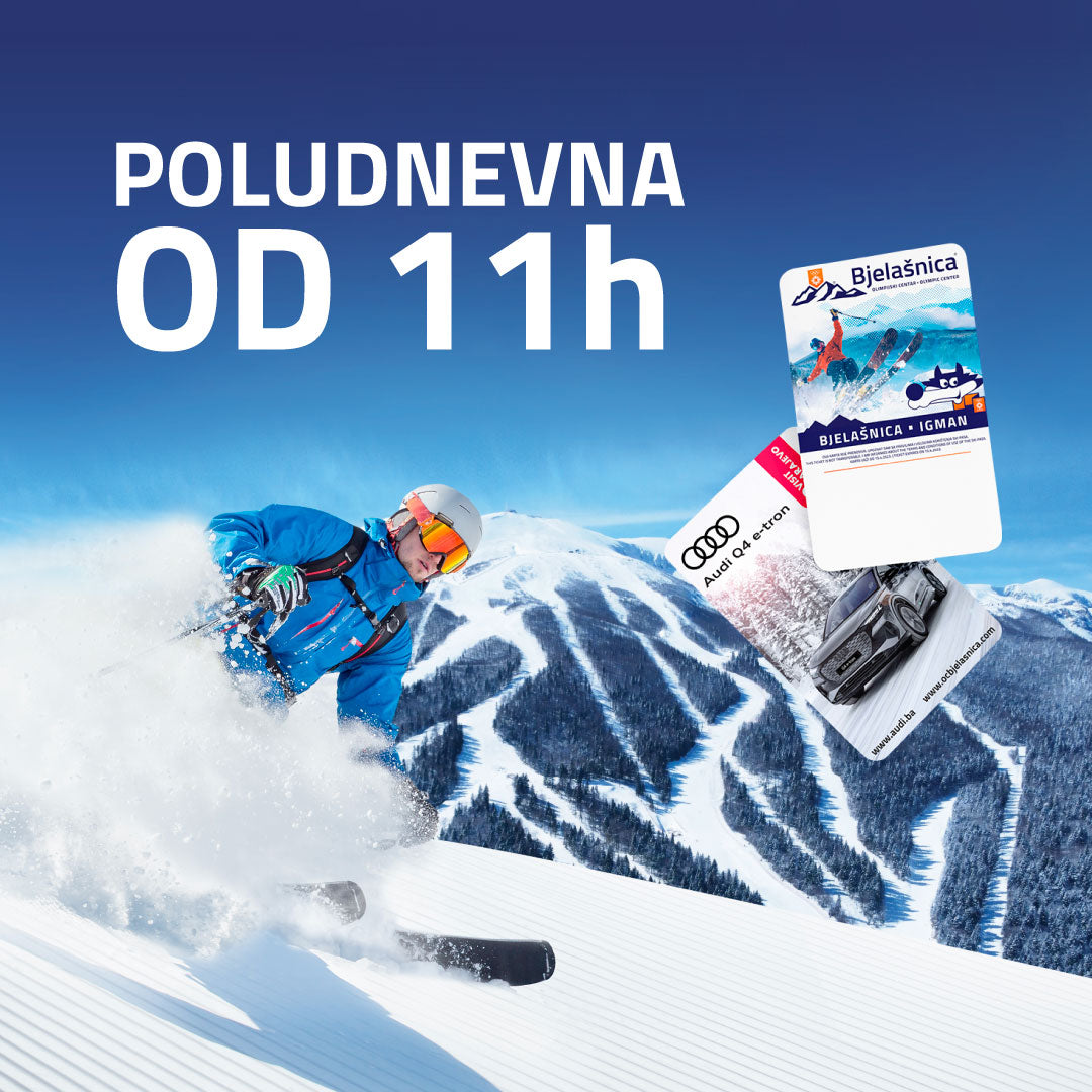 Poludnevni ski pass važi od 11 h